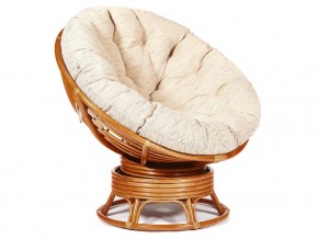 Кресло-качалка Papasan w 23/01 B с подушкой Cognac, ткань Старт в Краснотурьинске - krasnoturinsk.магазин96.com | фото