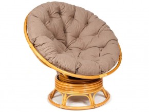 Кресло-качалка Papasan w 23/01 B с подушкой Honey, экошерсть Коричневый в Краснотурьинске - krasnoturinsk.магазин96.com | фото