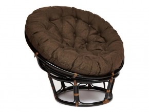 Кресло Papasan 23/01 W с подушкой Antique brown, ткань Коричневый в Краснотурьинске - krasnoturinsk.магазин96.com | фото