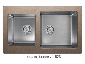 Мойка комбинированная Tolero twist TTS-840 Темно-бежевый 823 в Краснотурьинске - krasnoturinsk.магазин96.com | фото