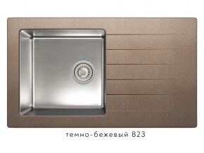 Мойка комбинированная Tolero twist TTS-860 Темно-бежевый 82 в Краснотурьинске - krasnoturinsk.магазин96.com | фото