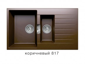 Мойка кварцевая Tolero Loft TL-860 Коричневый 817 в Краснотурьинске - krasnoturinsk.магазин96.com | фото